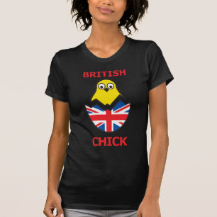 Britisches Küken T-Shirt