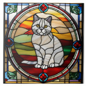 Britisches Kurzglas Fliese (Vorderseite)