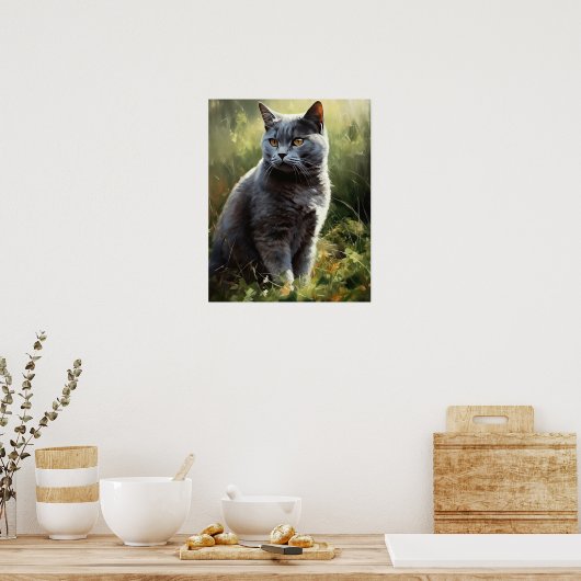 Britisches Kurzkunstdruckposter Poster (Küche)