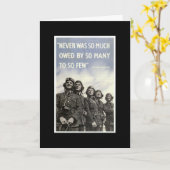 Britisches Militär zum 2. Weltkrieg Karte (Gelbe Blume)