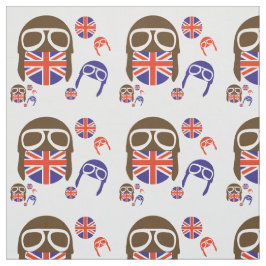 Britisches Motorrad Stoff