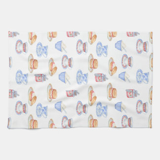 Britisches Nachmittagstee Teatowel Geschirrtuch