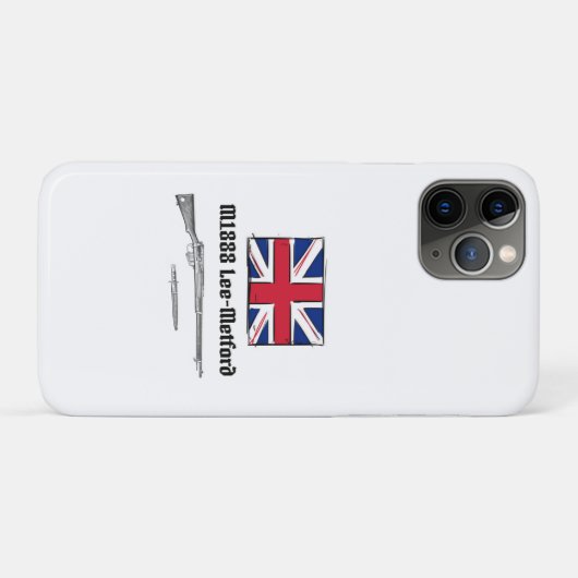Britisches P1888 Lee Metford Rifle Phone Case (Rückseite (Horizontal))