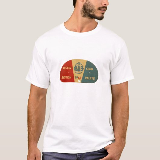 Britisches Rallye '63 T-Shirt (Vorderseite)