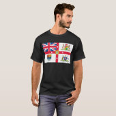 Britisches Reich-Flaggen-T - Shirts (Vorne ganz)