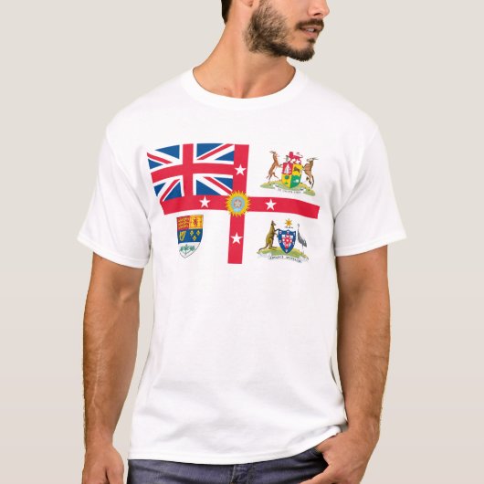 Britisches Reich-Flaggen-T - Shirts (Vorderseite)