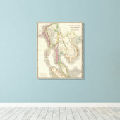 Britisches Reich Leinwanddruck (Insitu (Holzboden))