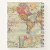 Britisches Reich, Routen, Strömungen Notizblock (Rückseite)