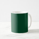 Britisches Renngrün (Vollfarbe) Kaffeetasse (VorderseiteRechts)