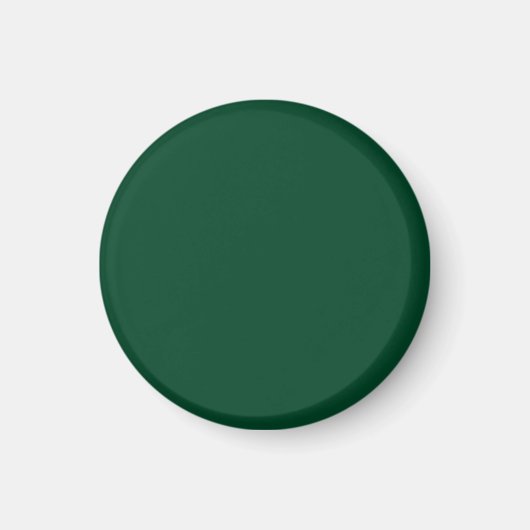 Britisches Renngrün (Vollfarbe) Magnet (Vorne)