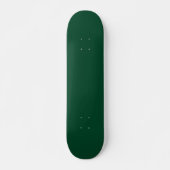 Britisches Renngrün (Vollfarbe) Skateboard (Vorne)