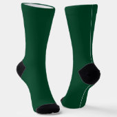 Britisches Renngrün (Vollfarbe) Socken (Gewinkelt)