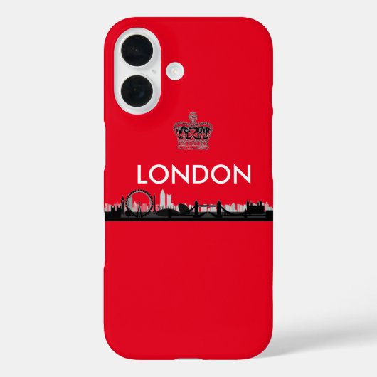 Britisches Rot London Case-Mate iPhone Hülle (Rückseite)