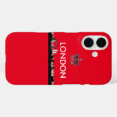 Britisches Rot London Case-Mate iPhone Hülle (Rückseite (Horizontal))
