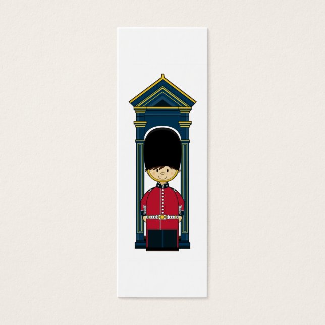 Britisches Royal Guard-Lesezeichen (Vorderseite)