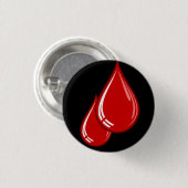 BRITISCHES rundes Button-Abzeichen DBA - Button (Vorne & Hinten)