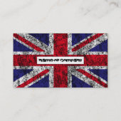 britisches Saxophon Visitenkarte (Rückseite)