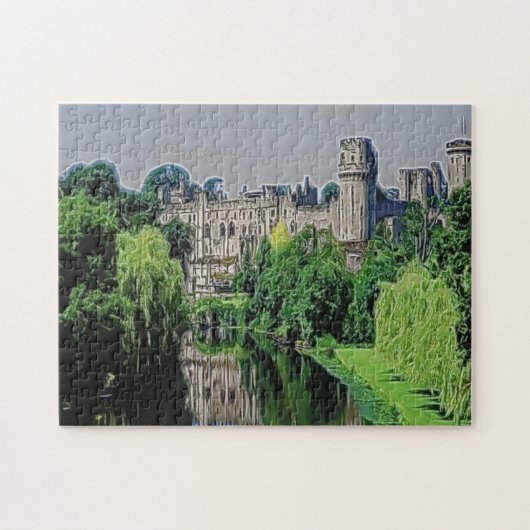Britisches Schloss Puzzle (Horizontal)