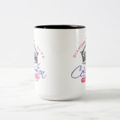 Britisches sechzigjähriges Jubliäum - königliche Zweifarbige Tasse (Mittel)