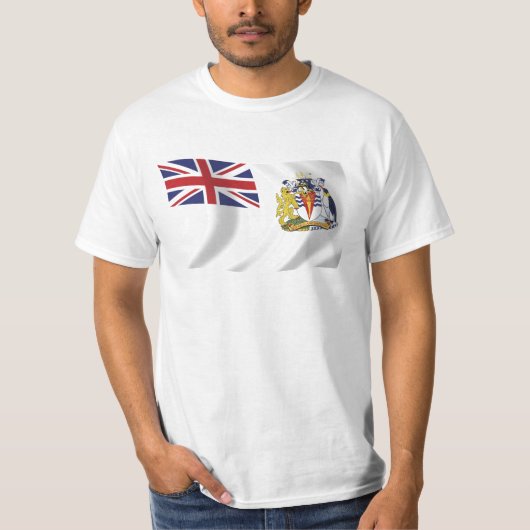 Britisches Shirt für die Antarktis (Vorderseite)