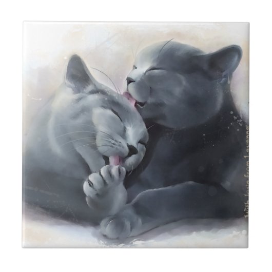 Britisches Shorthair Fliese (Vorderseite)