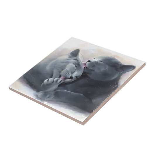 Britisches Shorthair Fliese (Seite)