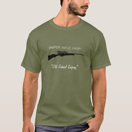 Britisches Sniper Rifle Tee Shirt (Vorderseite)