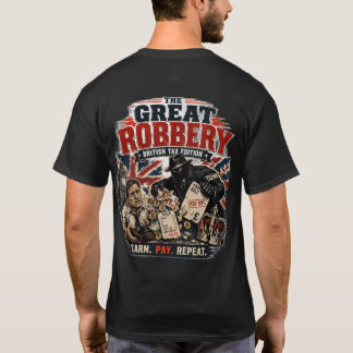 Britisches Steuer Streetwear T-Shirt