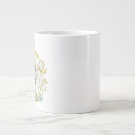 Britisches Wappen  Jumbo-Tasse