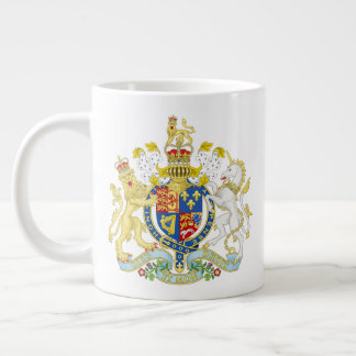 Britisches Wappen  Jumbo-Tasse