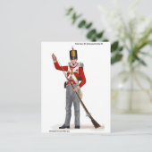 British 48. (Northamptonshire) Regiment 1812 Postkarte (Stehend Vorderseite)