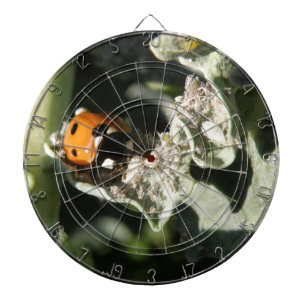 British 7 Spot Ladybug Dart Board Dartscheibe