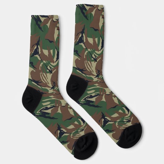 British 95 Forest Camouflage Pattern Socken (Rechts)