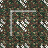 British 95 Green Military Camouflage Stoff (Kachel)