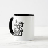 British Accent Tasse (Vorderseite Links)