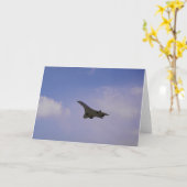 British Aerospace/Aerospatiale Concorde im Flug, Karte (Gelbe Blume)