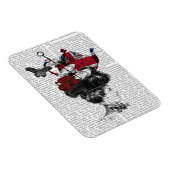 British Afternoon Tea Hat Magnet (Rechte Seite)