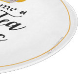 British Afternoon Tea Niedlich Queen Victoria Vint Schneidebrett (Ecke)