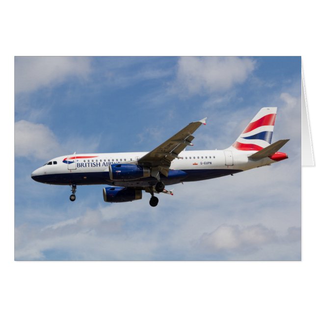 British Airways Airbus A319 (Vorderseite (Horizontal))