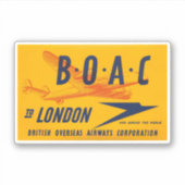 British Airways Aviation Sticker (Vorderseite)