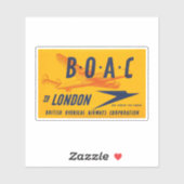 British Airways Aviation Sticker (Blatt)