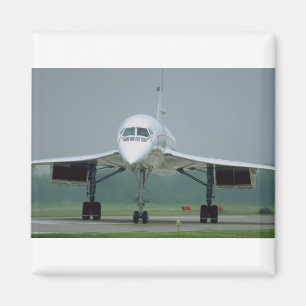 British Airways Concorde auf Taxifahrt Magnet