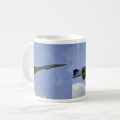 British Airways Concorde, entfernend bei Heathrow Kaffeetasse (Vorderseite Links)