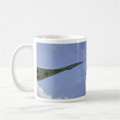 British Airways Concorde, entfernend bei Heathrow Kaffeetasse (Links)