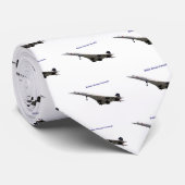 British Airways Concorde Krawatte (Gerollt)