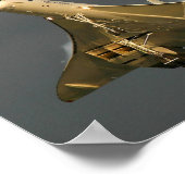 British Airways Concorde Poster (Ecke)