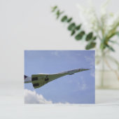 British Airways Concorde, taking off at heathrow A Postkarte (Stehend Vorderseite)