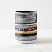 British Airways und SingleScull Tasse (Zentrum)
