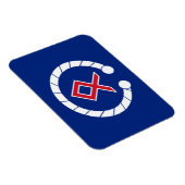 British AngloCeltic Magnet - Torc & Rune Flag (Rechte Seite)