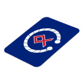 British AngloCeltic Magnet - Torc & Rune Flag (Linke Seite)